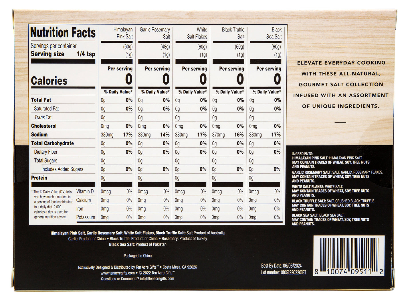 Salt Collection - 5 Pack